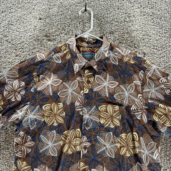 Reyn Spooner Hawaiian Shirt Mens Large Floral Button Up Joe Kealoha's Vintage - Picture 3 of 13